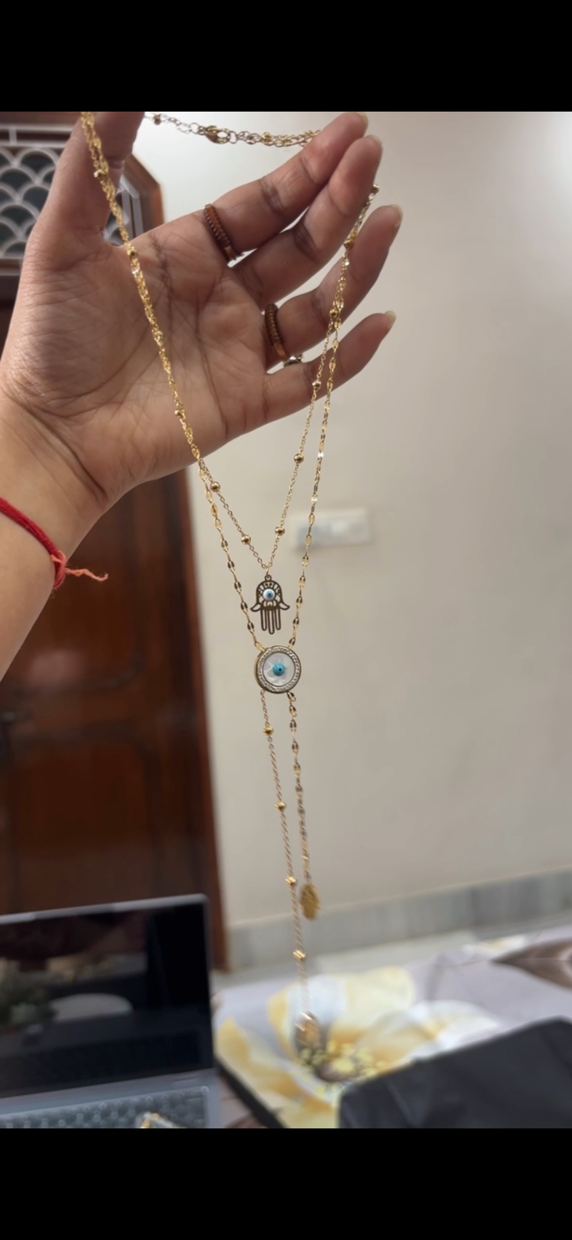 Evil Eye Zodiac Stainless Steel Necklaces