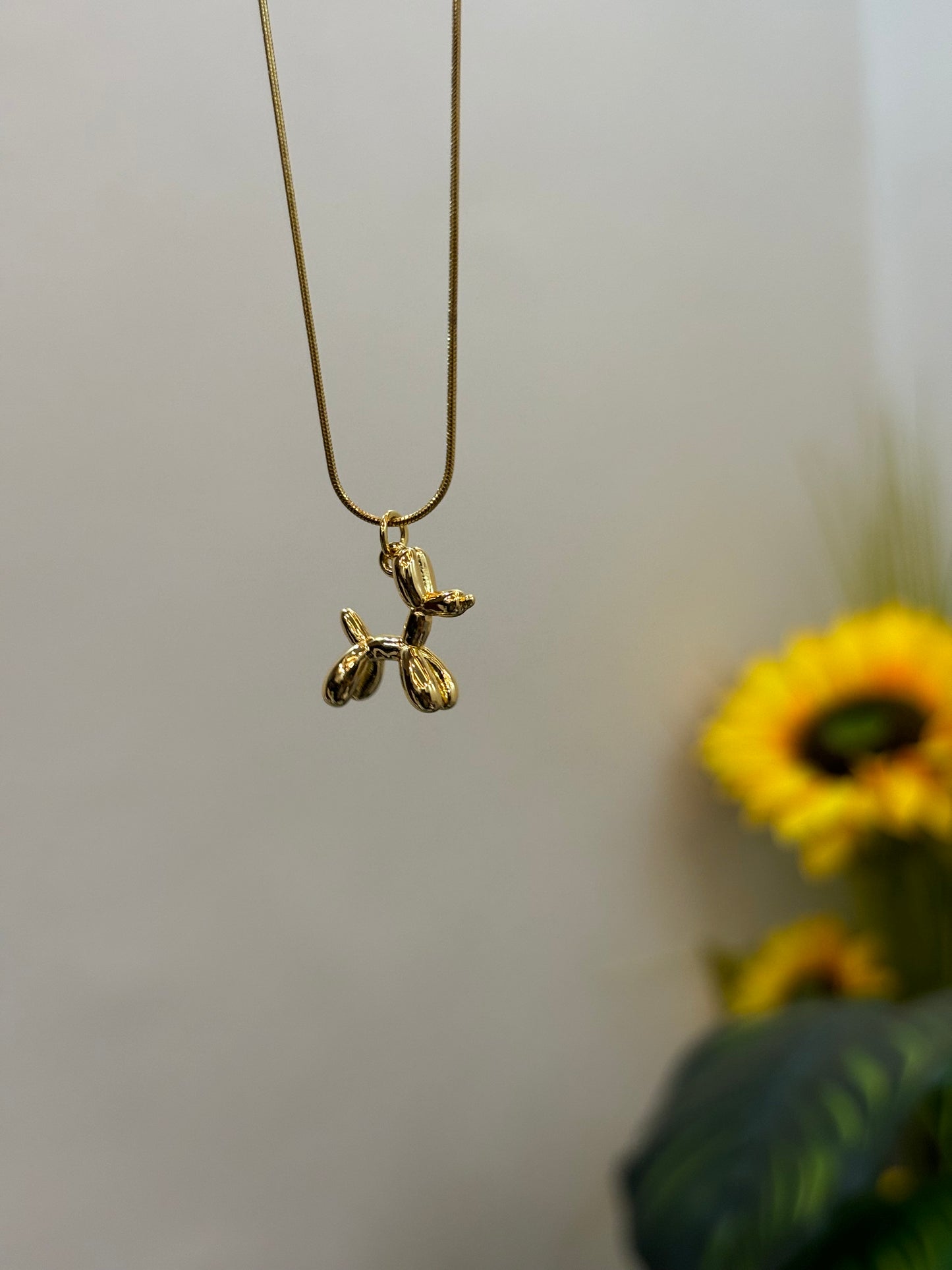 Balloon Dog Necklace