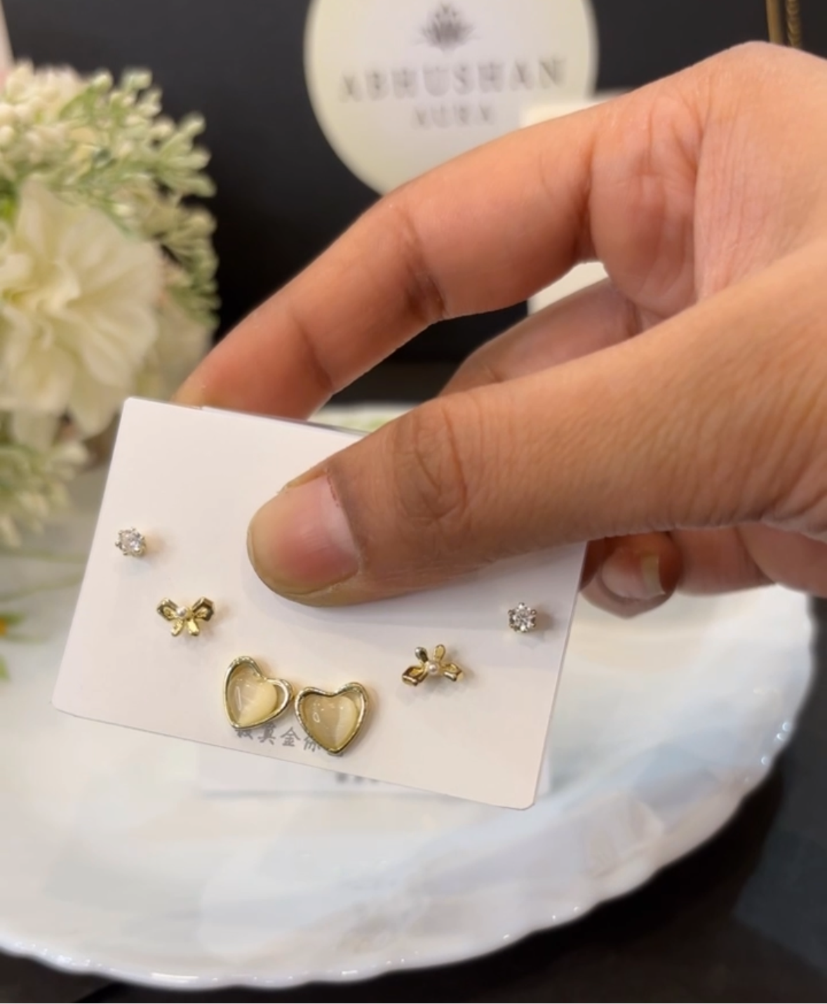 Everyday Chic - 3-in-1 Earring Set